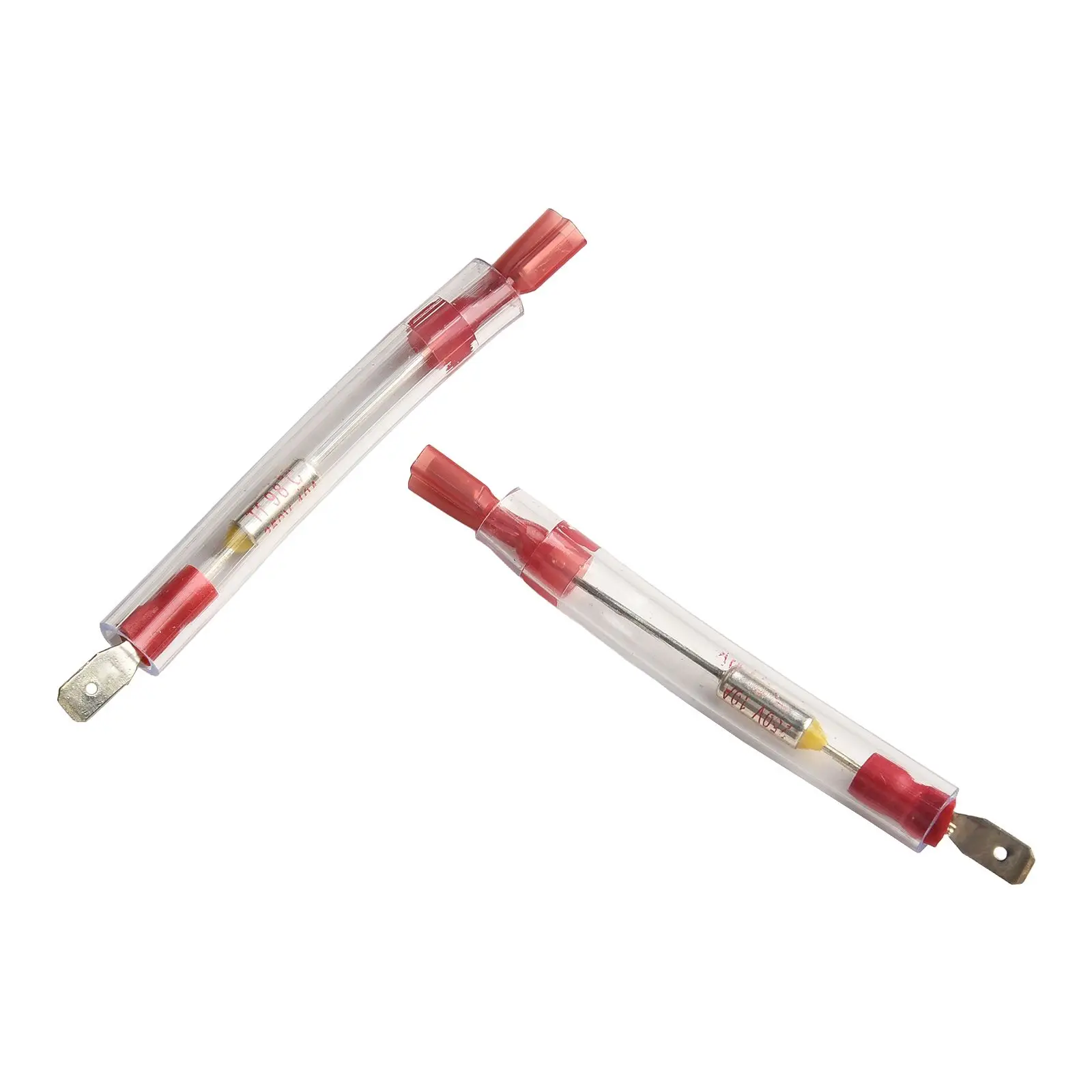 

As Shown RV Water Heater Fuse Thermal Fuse Replacement Manual Measurement Metal Thermal Fuse Tinned Copper Hookup Wires