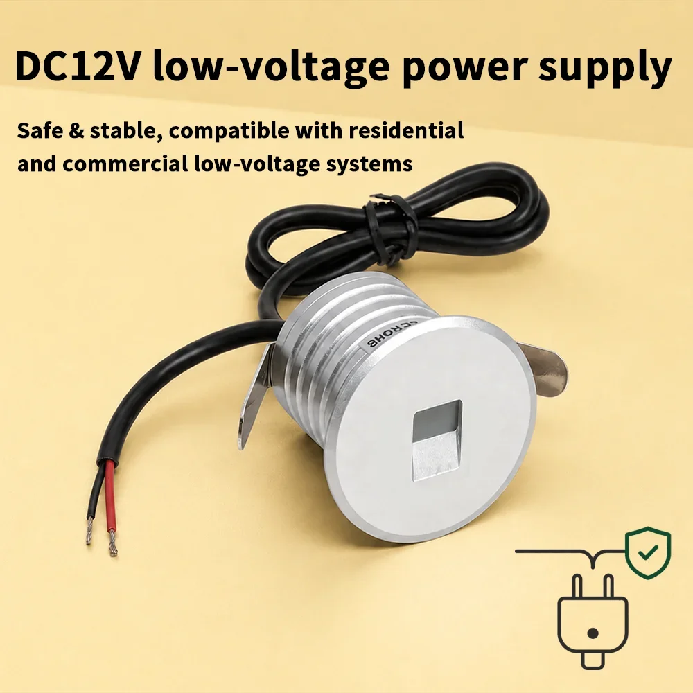 1W 12-24V Low voltage Led lights lamp Morden IP67 Waterproof Outdoor wall light High quality Camping and Yard Garden lights