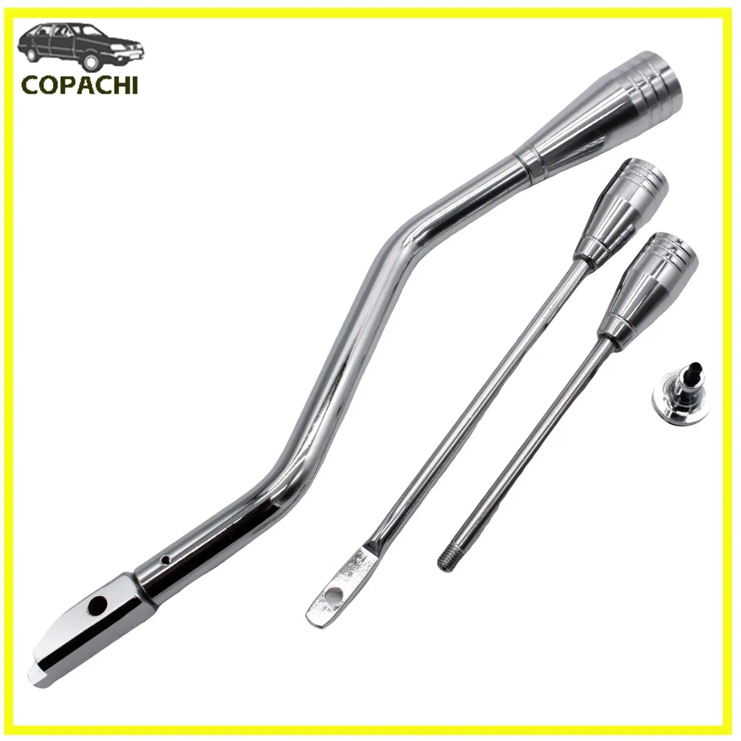 

1 комплект, хромированная колонка, рычаг переключения передач, указатель поворота, комплект наклона опасности для двигателя GM Chevy Buick, автомобильные аксессуары, запасные части