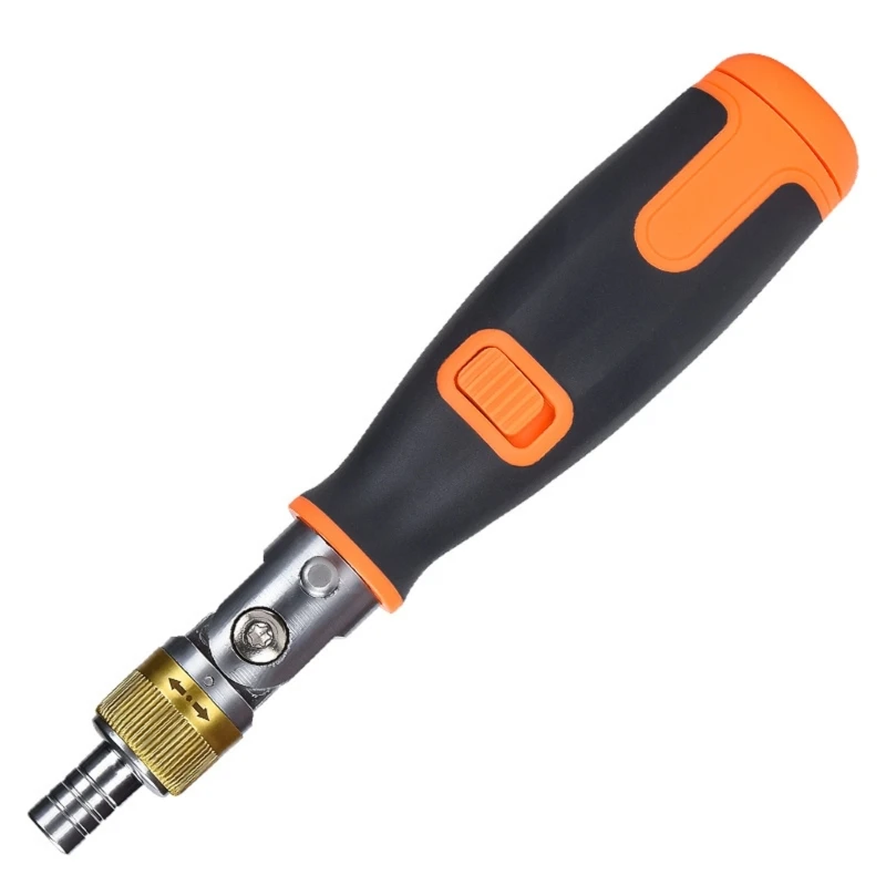 90 Degree Angled Screwdriver Set Sturdy Bits Reversible Mechanism Narrow Access