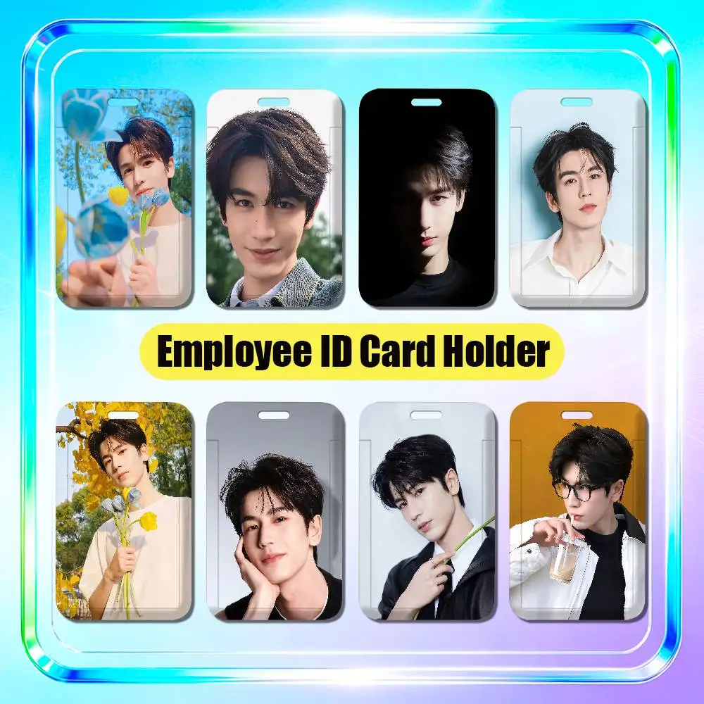 For Zhang Linghe Employee ID Card Holder Office Badge Student Bank Work Credit Holders Hard Case Shell