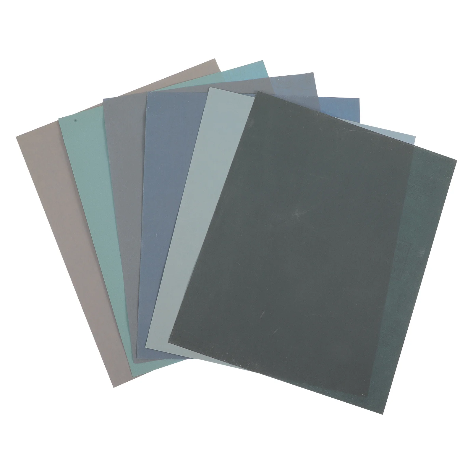 

6 Pieces Wet Dry Sandpaper Polishing Abrasive 1200 1500 2000 2500 3000 4000 Grit Sandpaper Assortment Fine Grit