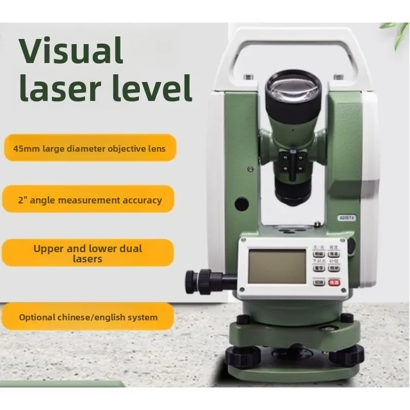 Photoexcited Electron Theodolite High Precision Engineering Surveying and Mapping Instrument DE2A