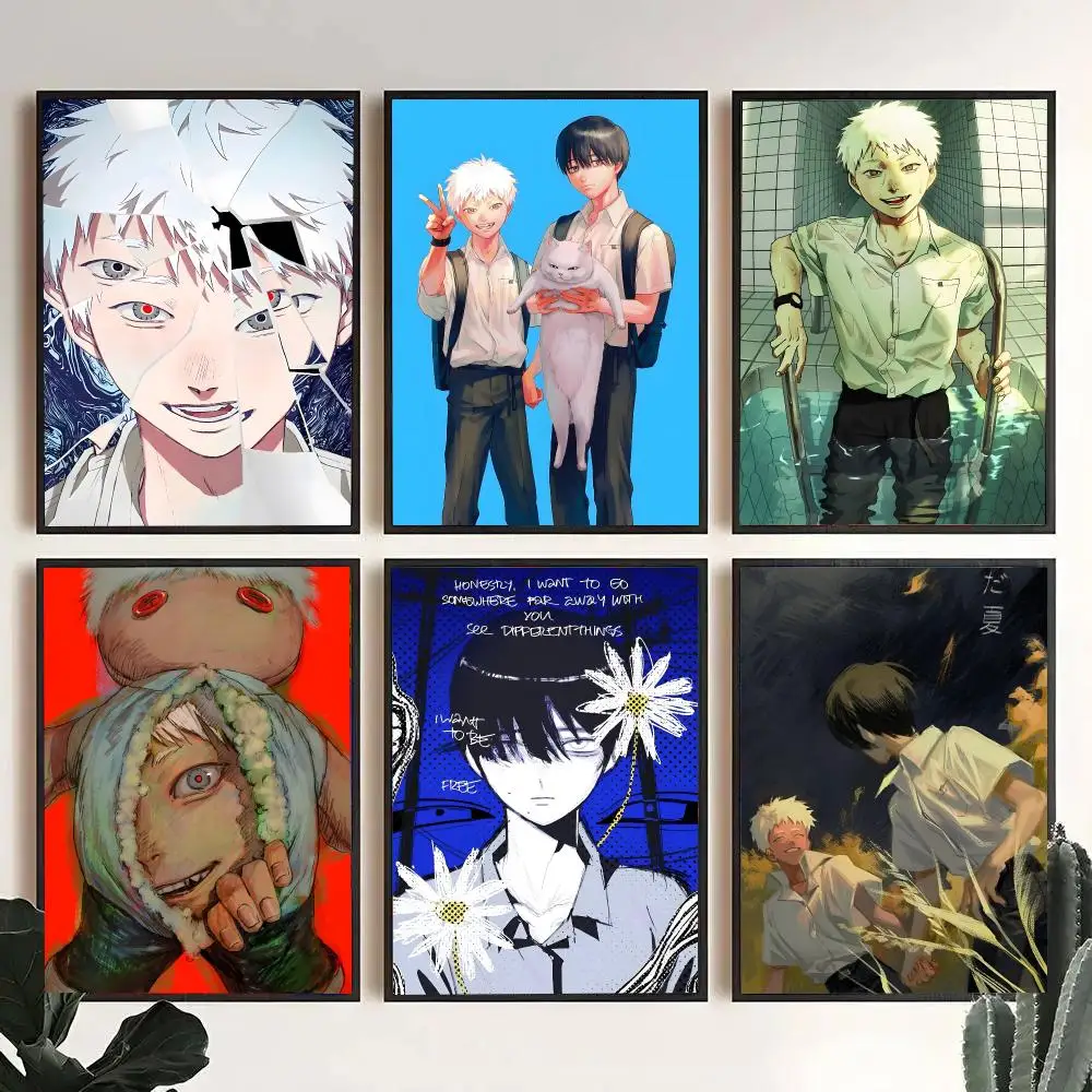 The Summer Hikaru Died Comic Anime Poster Decorative Wall Art Stickers Mural For Home Living Room Hallway Decor Gift