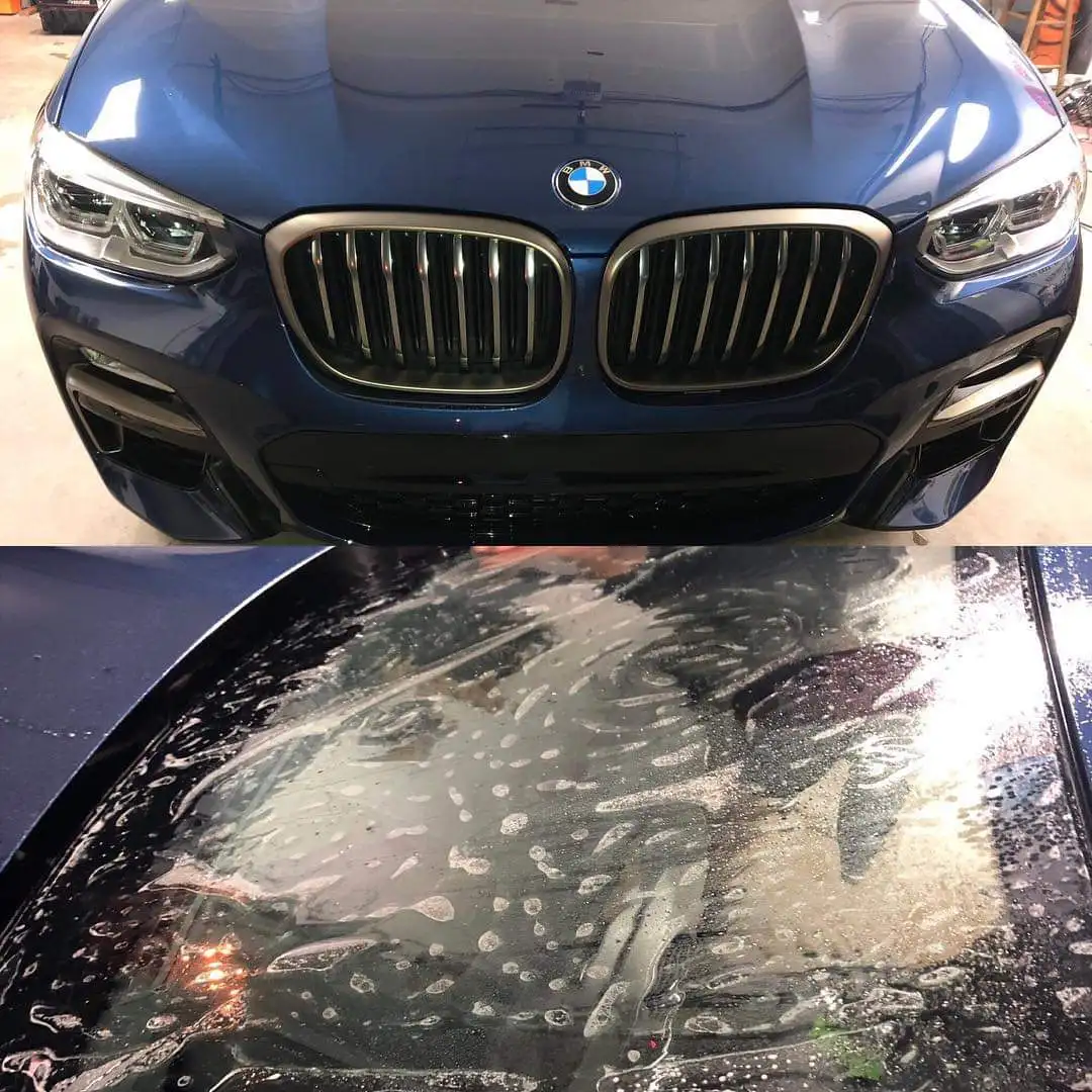 Clear Plex Hydrophobic Oleophobic Scratch Resistant Security Windshield Protection Film