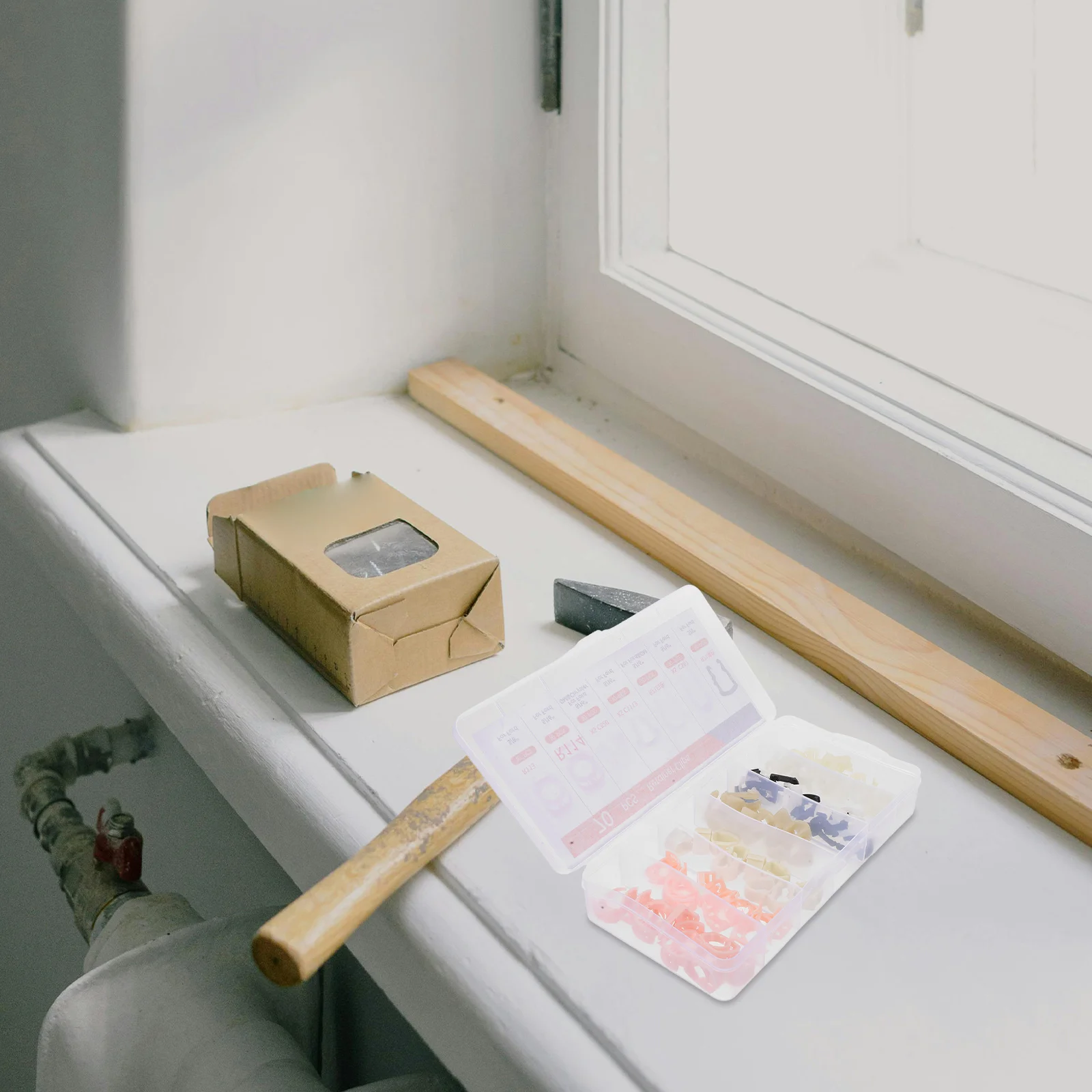 

70Pcs Fuel Line Retainer Clips Kit Sturdy Hose Clamps for Automotive Fuel Vacuum Tubes Anti Aging Small Tube Fasteners Reliable