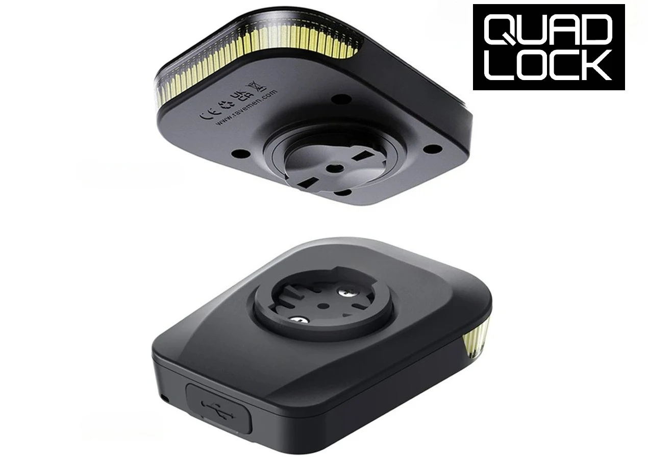 

QUAD LOCK Out-Front Bike Light For USB Rechargeable LED Bicycle Daytime Running Headlight FR300/FR160 Lamp Waterproof