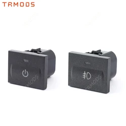 1PC Car LED Parking radar Front fog lights Spotligh Fan Power Supply Switch Button with Connection Wire For Ford Focus