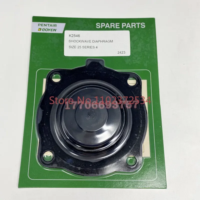 PENTAIR GOYEN Plateau 1-inch Pulse Valve RCAC25 T4 DD4 FS4 K2546 Diaphragm Repair Kit