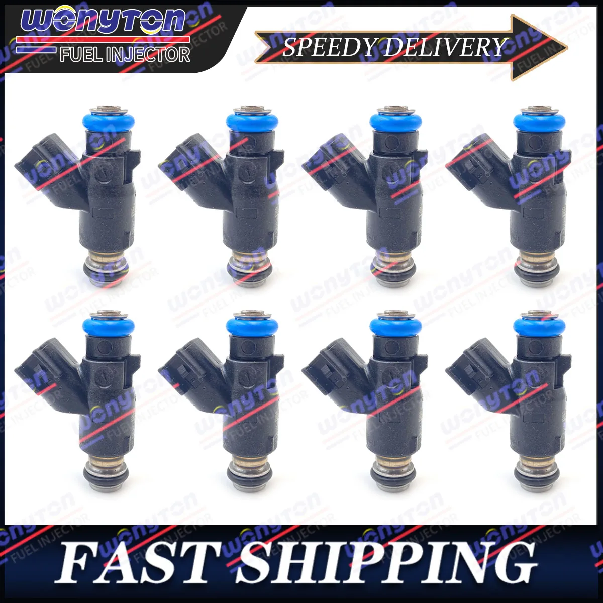 

Set of (8) Fuel Injector Fit For Chevrolet GMC 2010-2013 4.8L & 5.3L 12613411