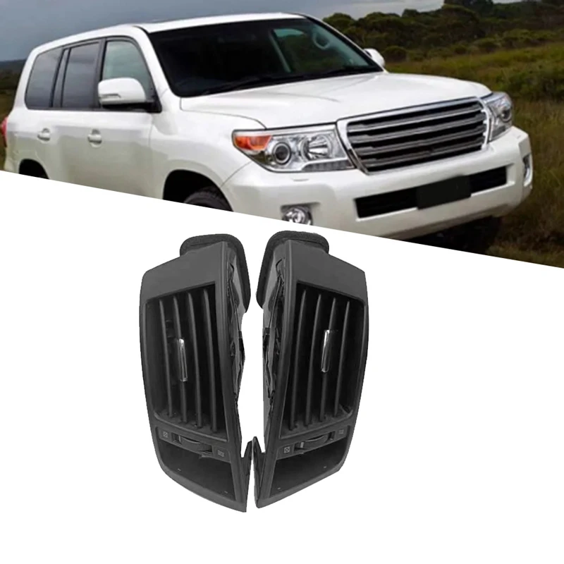 Auto Armaturen brett mittlere A/C Klimaanlage Auslass baugruppe für Toyota Land Cruiser lc200 2007-2012 Lüftungs schlitze