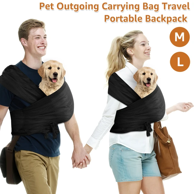 Dog Carriers for Small Dogs Front Facing Dog Sling Carrier Cat Carrier Pet Supplies Double Shoulder Strap for Outdoor Travel AliExpress