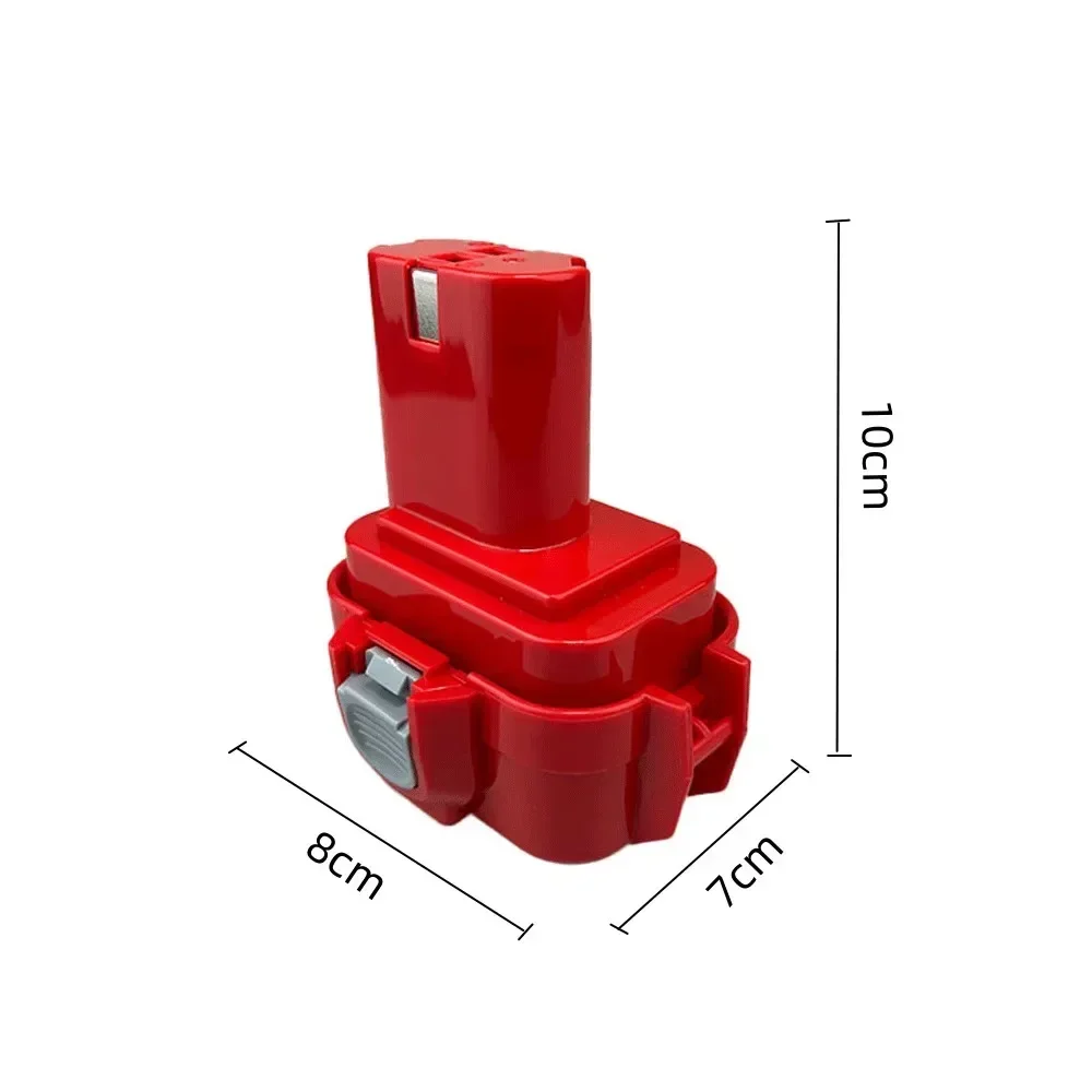 For Makita 9.6V 4800/6800/9800/12800mAh Ni MH Rechargeable Batteries Power Tools Bateria PA12 1220 1222 1235 1233S