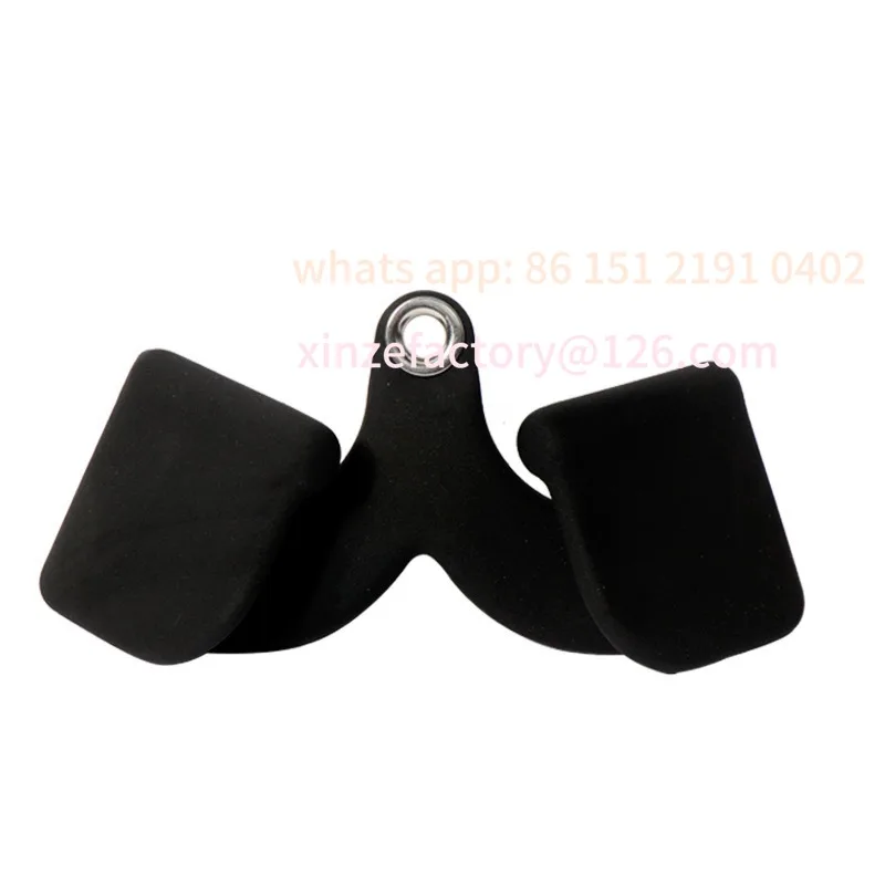 Anpassbarer Rudergriff zum Herunterziehen der Rückenmuskulatur, Rudergriff mit Paar Griff, fünfteiliger Rückzugsgriff