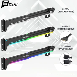 VGA Graphics Card Support GPU Bracket Frame RGB Luminous Pollution Lamp Decoration Companion 5V ARGB AURA SYNC