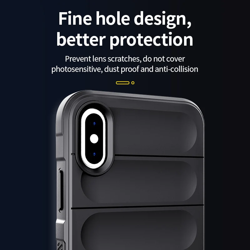 For iPhone XS Max Case Skin-Friendy Shockproof Silicone TPU Phone Back Cover For iPhone X XR XS Max Cover Fundas iPhone XS Max