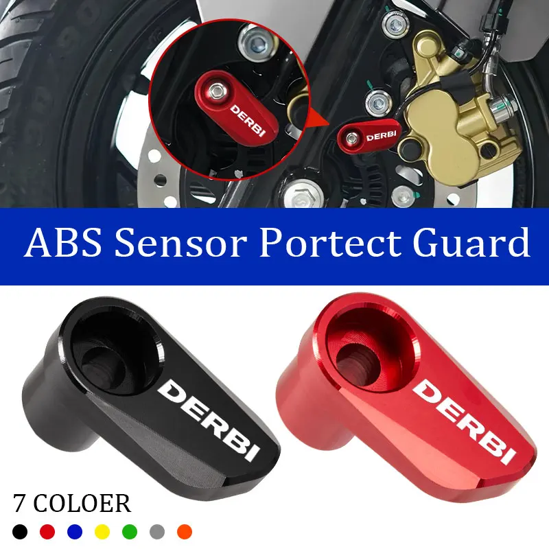 For Derbi GPR Cross City Terra Senda Mulhacen Boulevard CNC Aluminum Motorcycle ABS Sensor Guard Anti-Collision Protective Shell