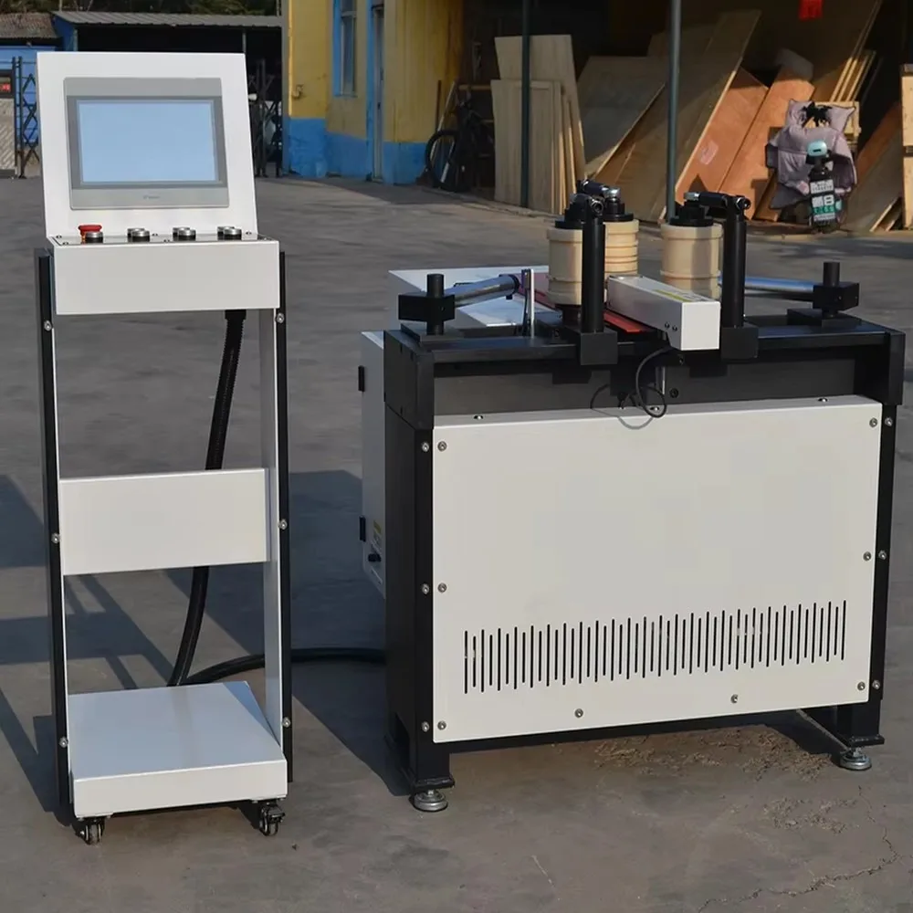 High Precision Automatic Aluminum Roll Forming Machine 3 Axis Rounding Bending Machine For Metal Sheet Processing