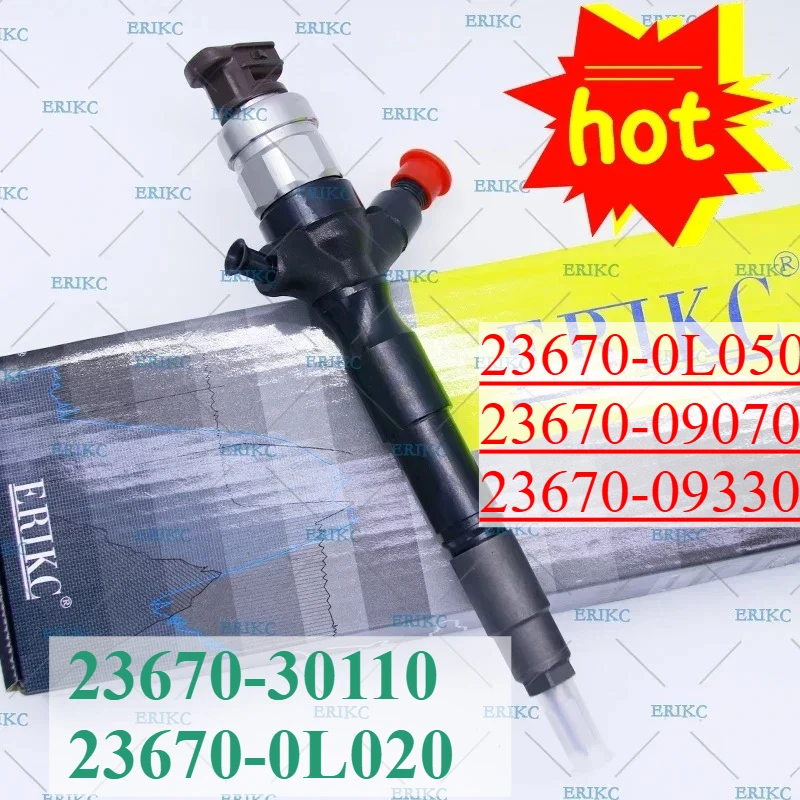 NEW 23670-30110 23670-0L020 Diesel Injector Nozzle 23670-0L050 23670-09070 Fuel Sprayer 23670-09330 for  TOYOTA HILUX