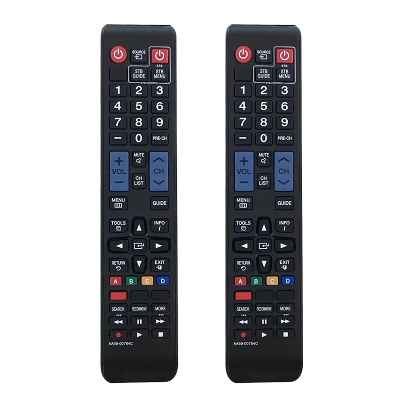 Mando a distancia Universal de repuesto para TV inteligente, 2X, adecuado para TV AA59-00784C AA59-00784A AA59-0784B