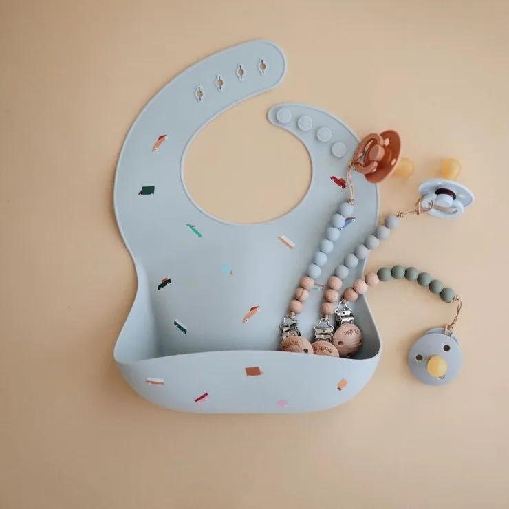 

Детский силиконовый нагрудник для еды, антигрязный артефакт, водонепроницаемый нагрудник, сумка для еды