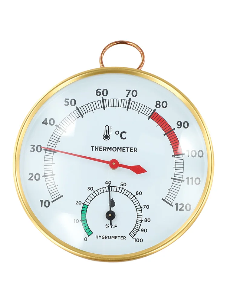 Sauna Accessories Humidity Meter Accurate Measurements Comfortable Use Versatile For Saunas Indoor Use Relaxation Environment
