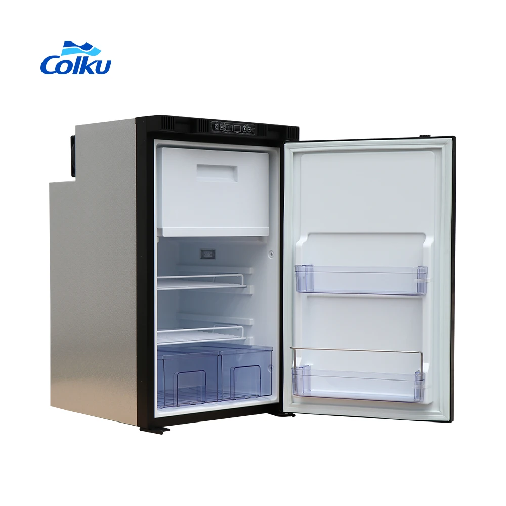 Excellent Compressor 12V Built-in Car Refrigerator 104L Big Capacity RV Freezer with Low Power Consumption for Camping