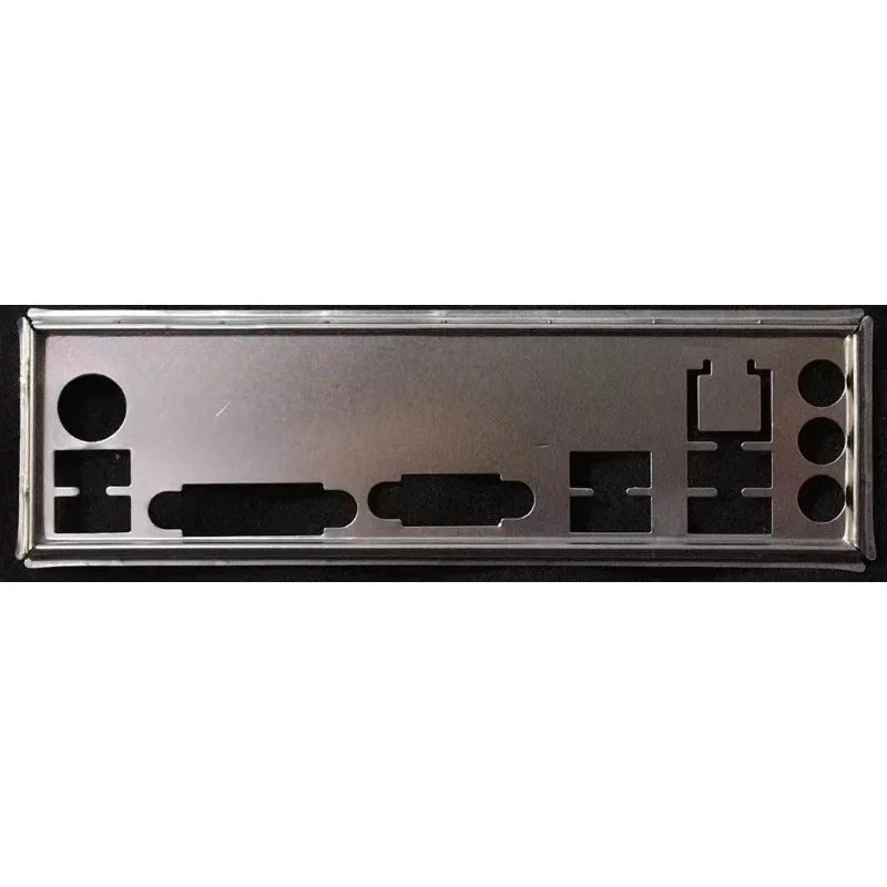 Placa Traseira (I/O Shield) para Placas-Mãe ASUS P8B75-M LX e P8B75-M LX PLUS - Painel de Cobertura Vazio para Chassi de Computador