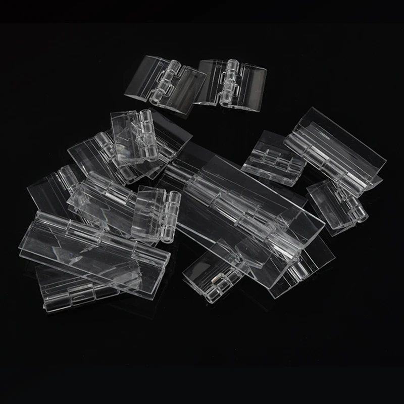 Clear Original Acrylic Hinge  Furniture Door Connector for Light Box Plexiglass Organic Glass