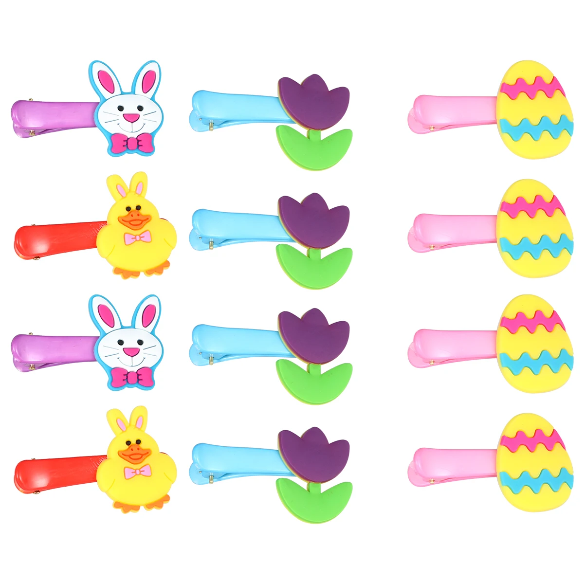 

20 шт., заколки для волос с мультяшным кроликом, пасхальные заколки для волос, детские аксессуары, сувениры для вечеринок, прочные заколки для волос, пасхальная заколка для волос, заколка для волос