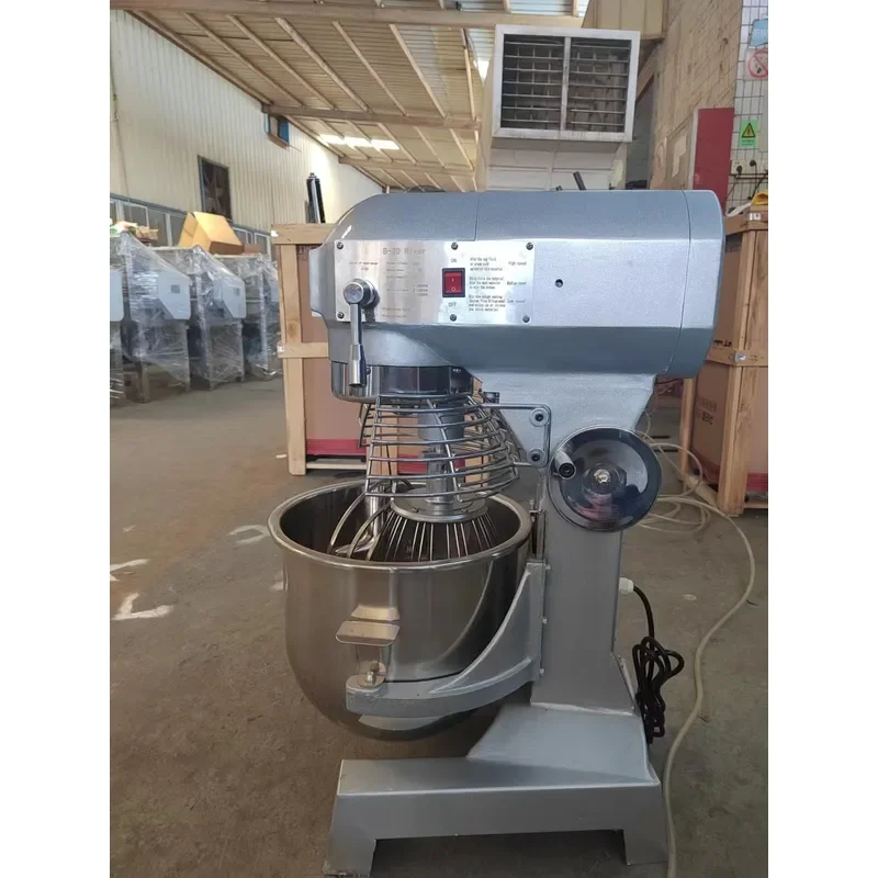 30L Commercial Electric Dough Mixer Heavy Duty Food Kneading Machine for Bakery Cake Bread Making Professional Kitchen