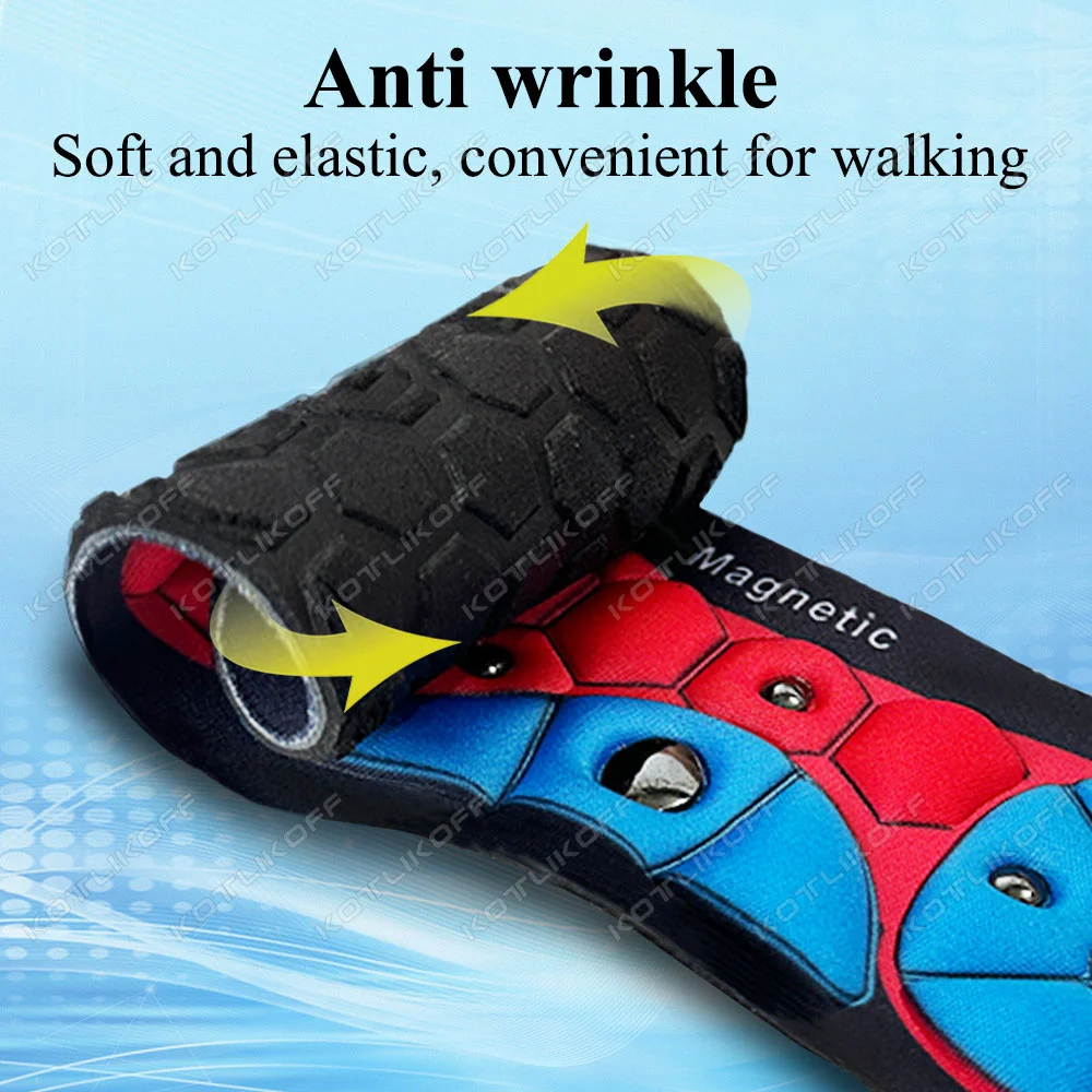 Стельки для акупрессуры, ортопедические стельки для мужчин и женщин, стельки для обуви, амортизирующие стельки, магнитные стельки для похудения