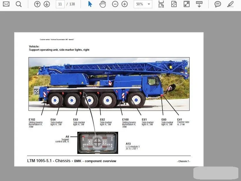 AutoEPC Liebherr Crane Shop Manual and Wiring Digram and Operating Instructions