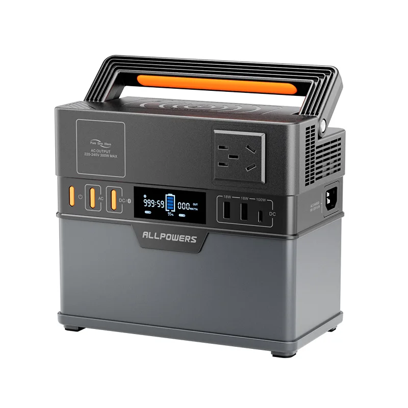 Pure sine wave 300W high power 110V220V energy storage power supply Multifunctional emergency supply Outdoor mobile