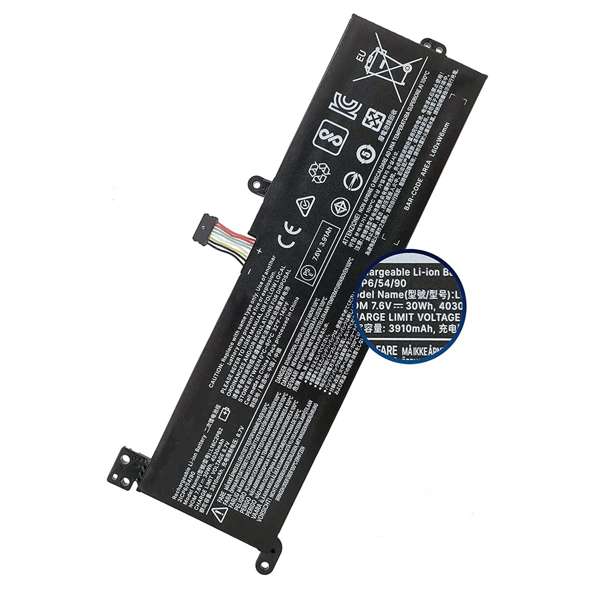 L16M2PB1 L16L2PB2 Batterie D'ordinateur Portable Pour Lenovo Ideapad 320-15IKB -15IAP -15AST -15ABR -14ABR 520-15IKBR 330-15IC L16S2PB2