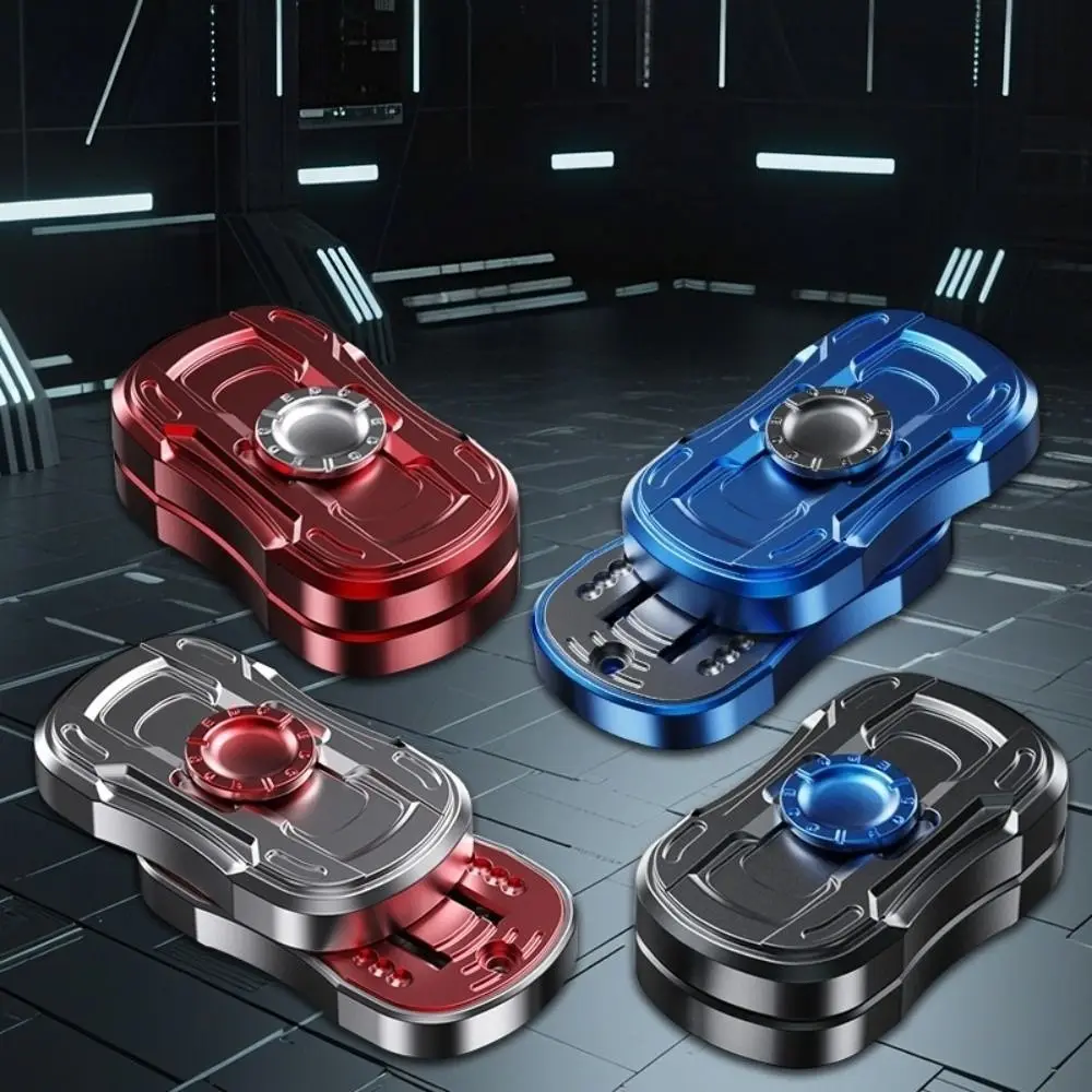 Portable Magnetic Fidget Spinner Toy ABS Handheld Size Stress Relief Toy Compact Form Lightweight Hand Spinner Daily Carry