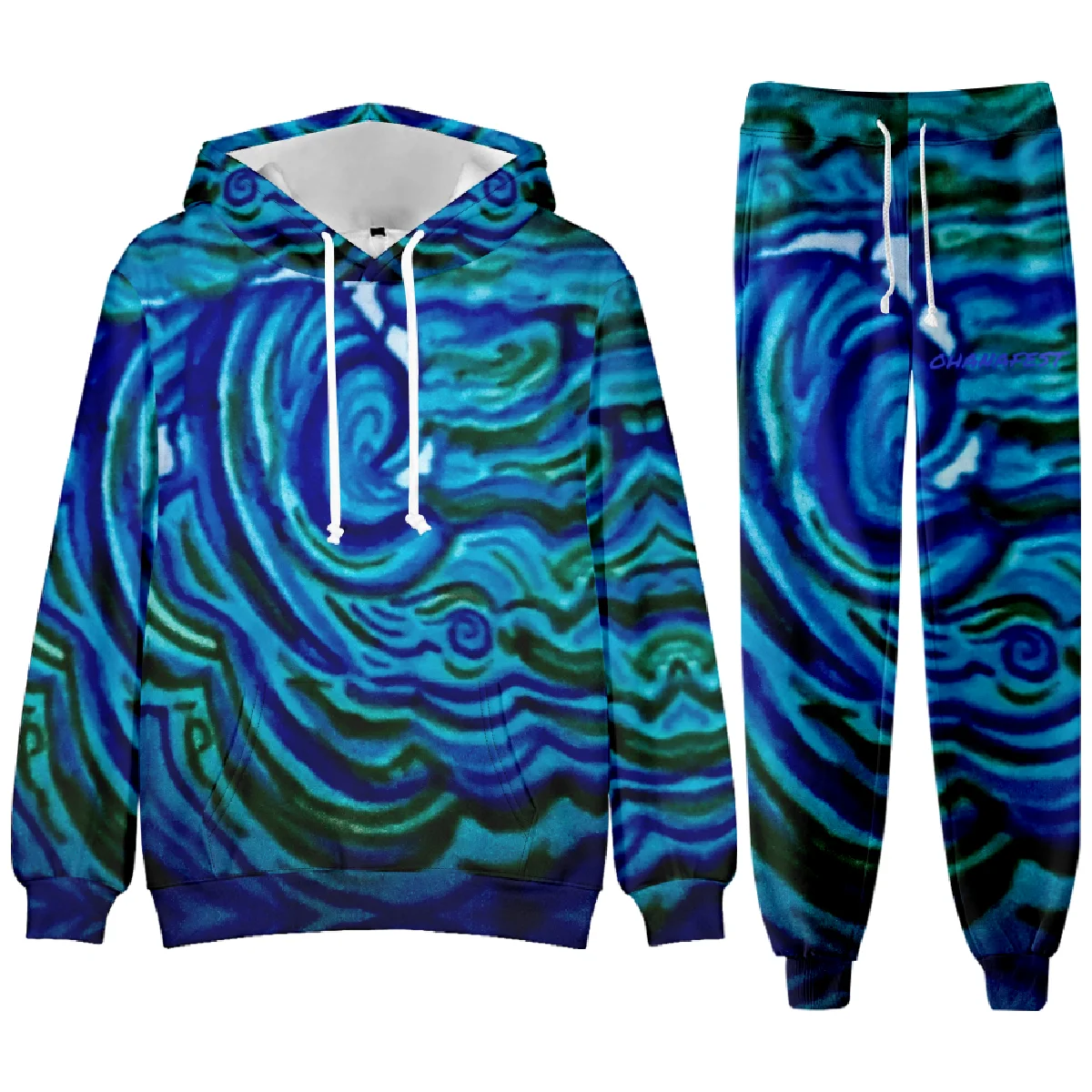 Starry Sky Colorful 3d Print Men's Tracksuit Sets Casual Hoodie And Pants 2pcs Sets Oversized Sweatshirt Fashion Streetwear Men