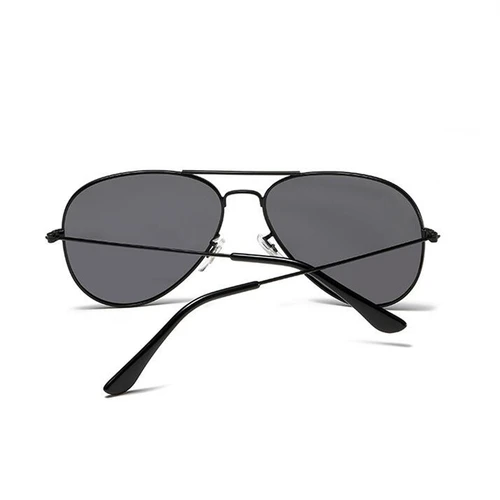 Imagen 2 del producto Gafas de sol graduadas con forma de ojo de gato para hombre, lentes polarizadas clásicas para miopía, gafas de sol de piloto de Metal para mujer de 0-0,5-0,75-1,0-1,25 a-4,0