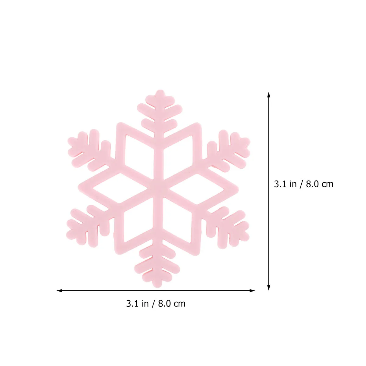 عضاضة سيليكون على شكل ندفة الثلج للأطفال، مضغ مهدئ، يساعد على تخفيف اللثة، تطوير المحرك المبكر، لعبة تسنين أسنان الطفل
