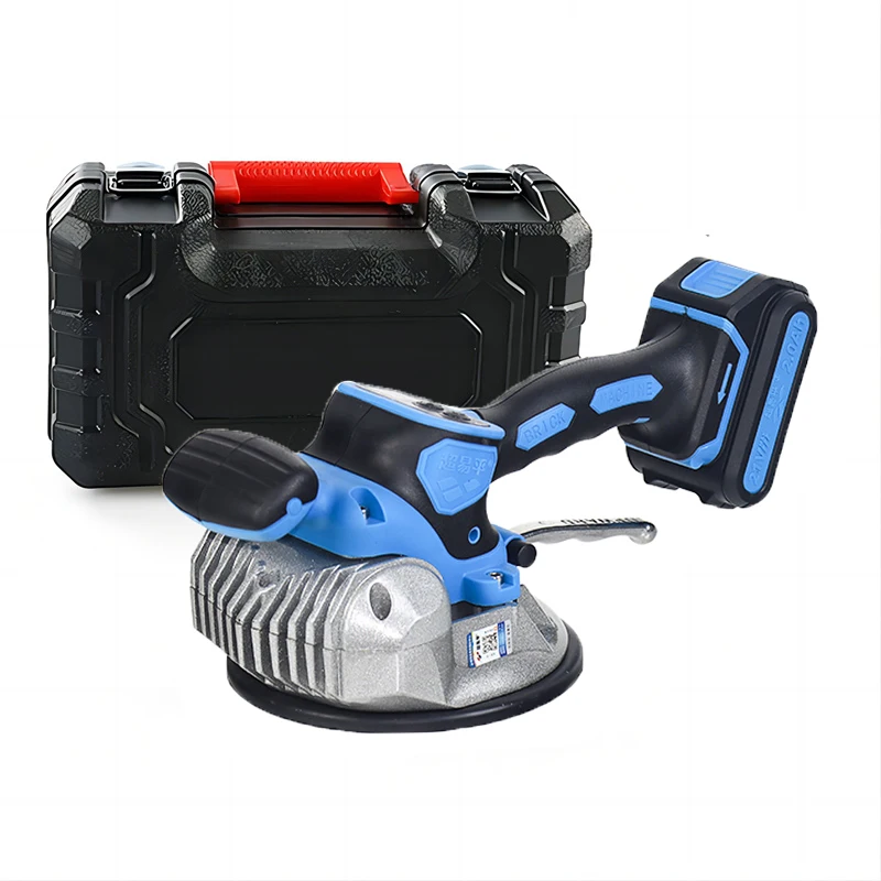 21V Tile Tiling Machine Cordless Tiles Laying Vibrating Enlarged Suction Cup