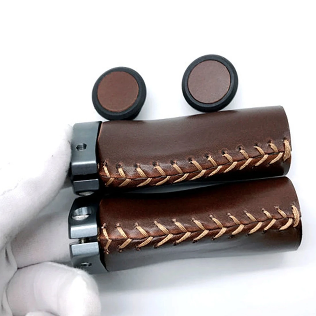 

AA90-Road Bicycle Handlebar Grips Cover For Brompton 3Sixty Folding Retro