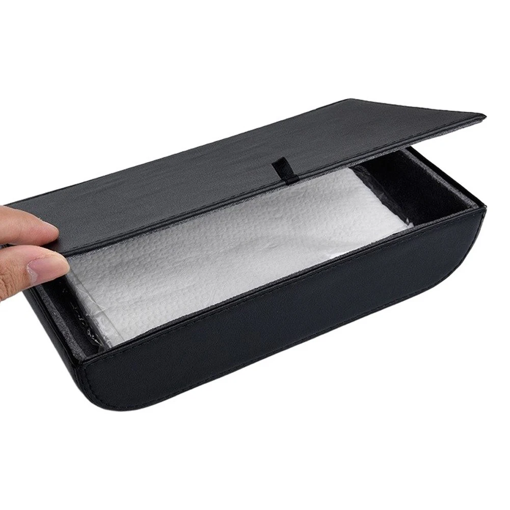 Black Car Armrest Box Replacement Car Compartment Box Car Armrest Box High-strength Material Easy Installation Process