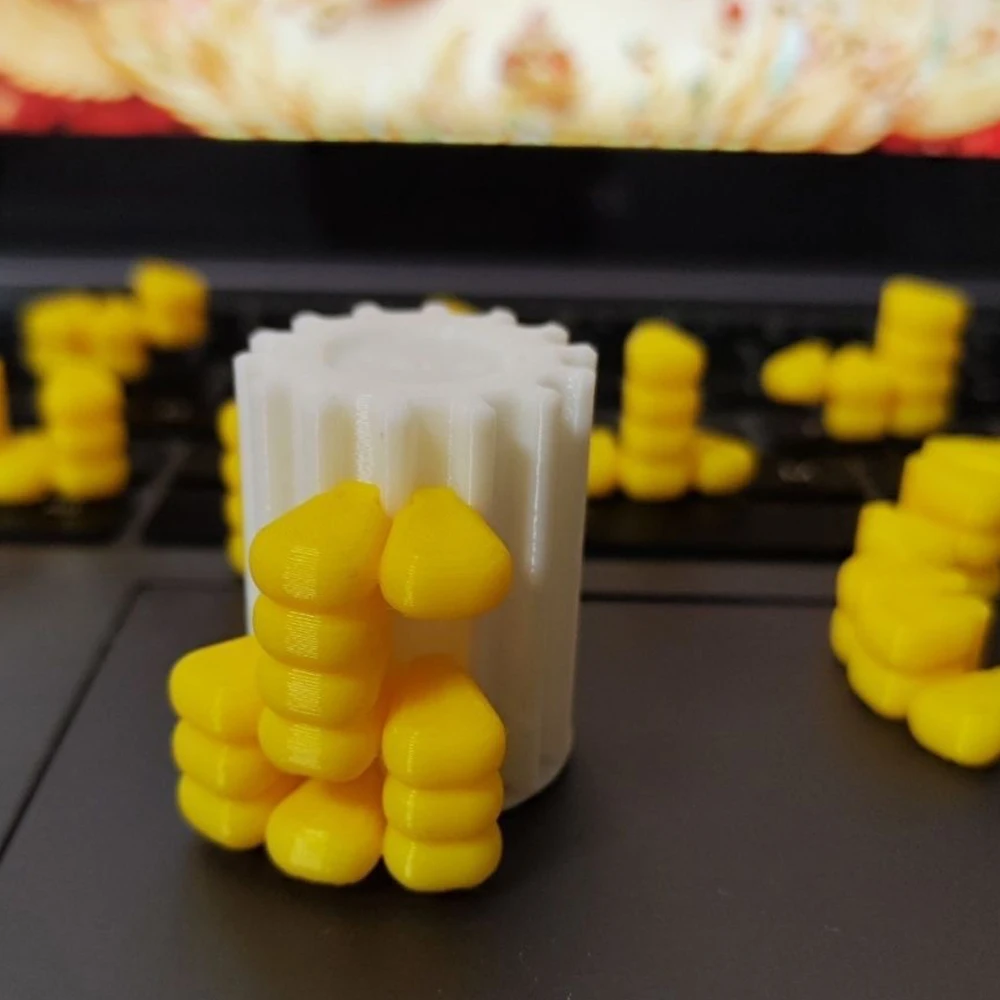 

3D Printed Corn Puzzle - Intermediate Difficulty Educational Toy
