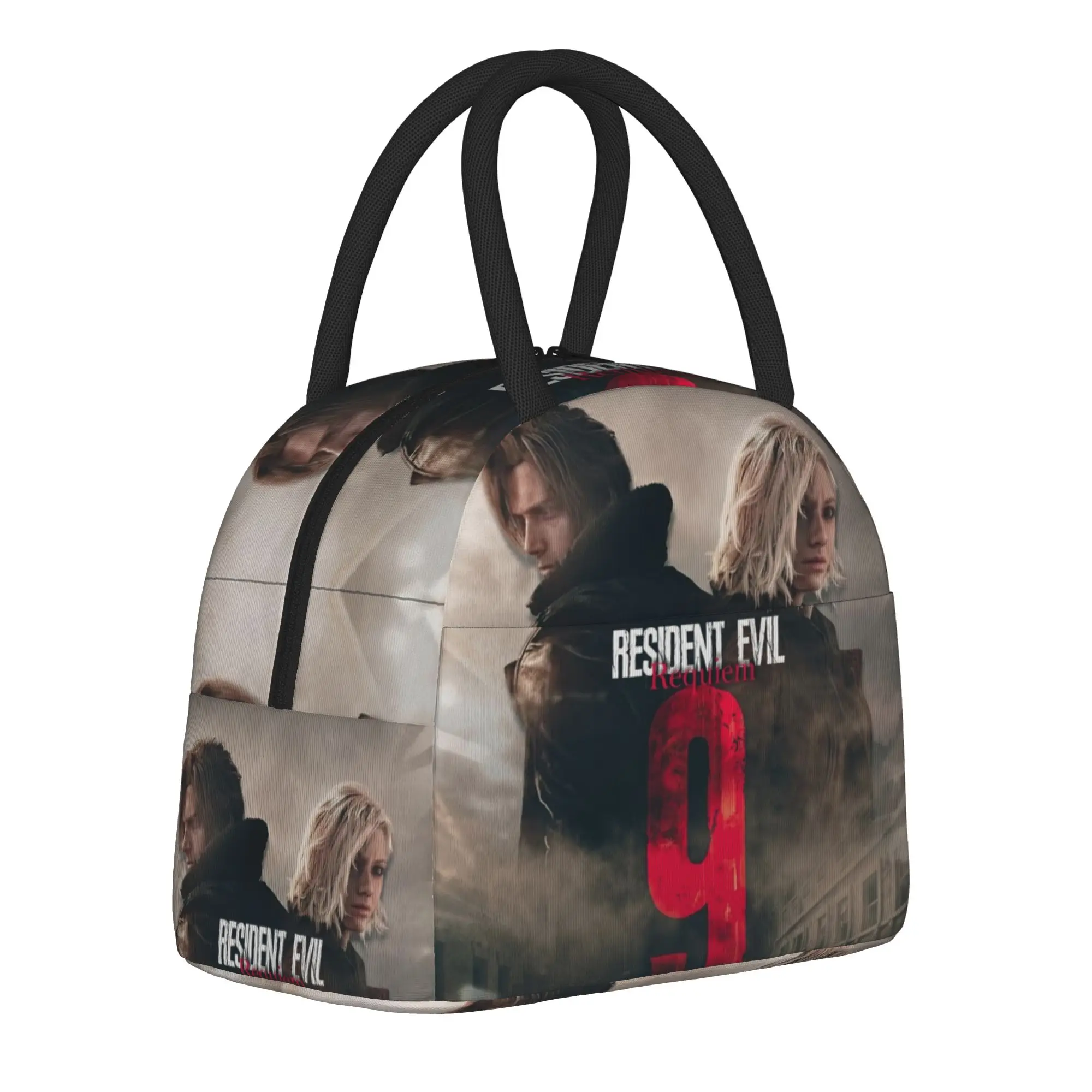 

Insulated Lunch Tote Bag Leons Keneddys Residented Evils Merch Lunch Food Box New Cooler Thermal Lunch Box For School