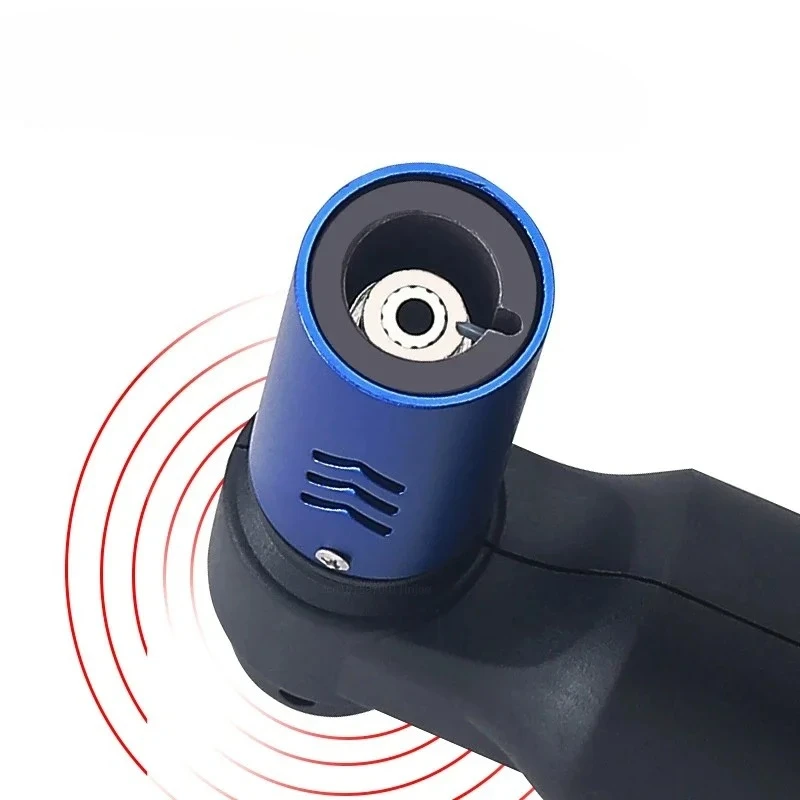 HONEST الغاز جت البيوتان ولاعة السيجار يندبروف المطبخ شواء المعادن مجوهرات شعلة لحام للتخييم في الهواء الطلق #4