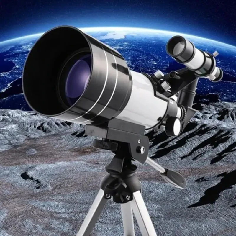 

F30070 Professional Astronomical Telescope For Stargazing Observe Animals Exploring The Universe Best Gift For Kids And Teens