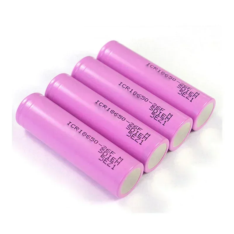18650 battery 2600mAh 3.7V ICR18650 rechargeable lithium ion battery suitable for flashlight