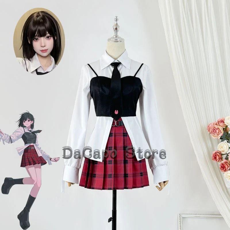 Link Click Qiao Ling Rin Jo Hyorin Cosplay ropa para niñas traje de Bridon disfraz peluca vestido Halloween Anime evento traje de juego de rol