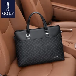 Maletín de mano de GOLF para hombres, bolsa de ordenador para presbicia, negocios, ocio, bolso cruzado de moda, un hombro