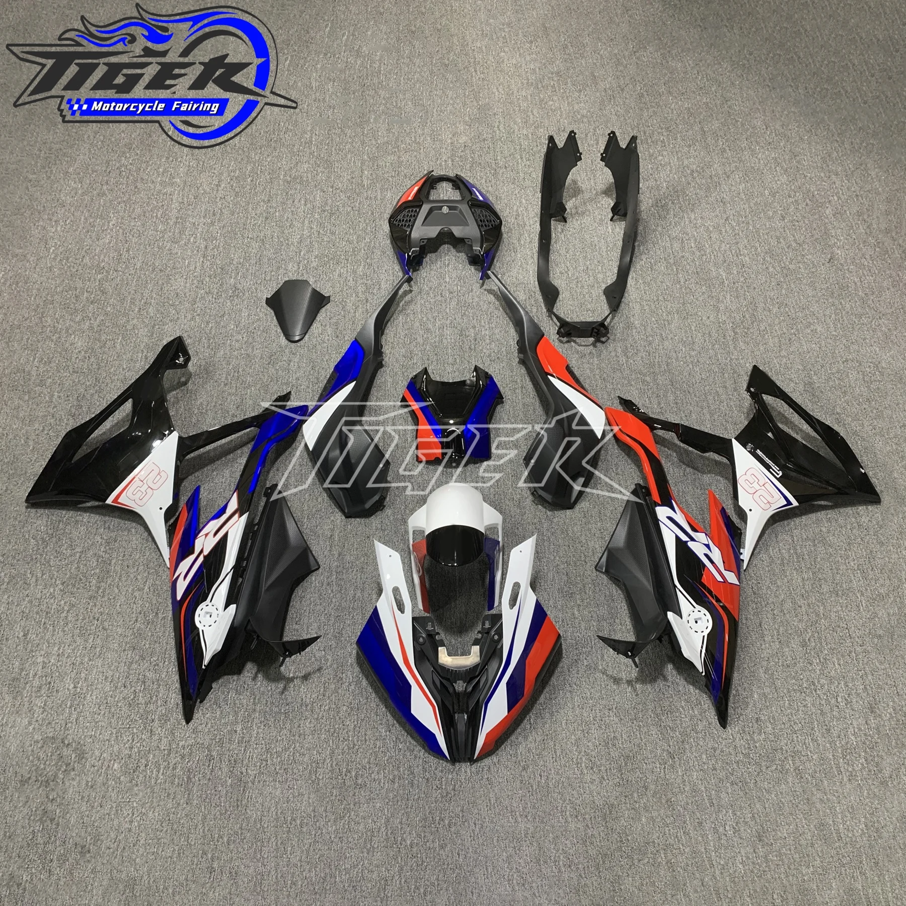 

Motorcycle Fairings For BMW S1000RR 2019-2022 Full Set Injection Mold Painted ABS Plastic Bodywork Kit